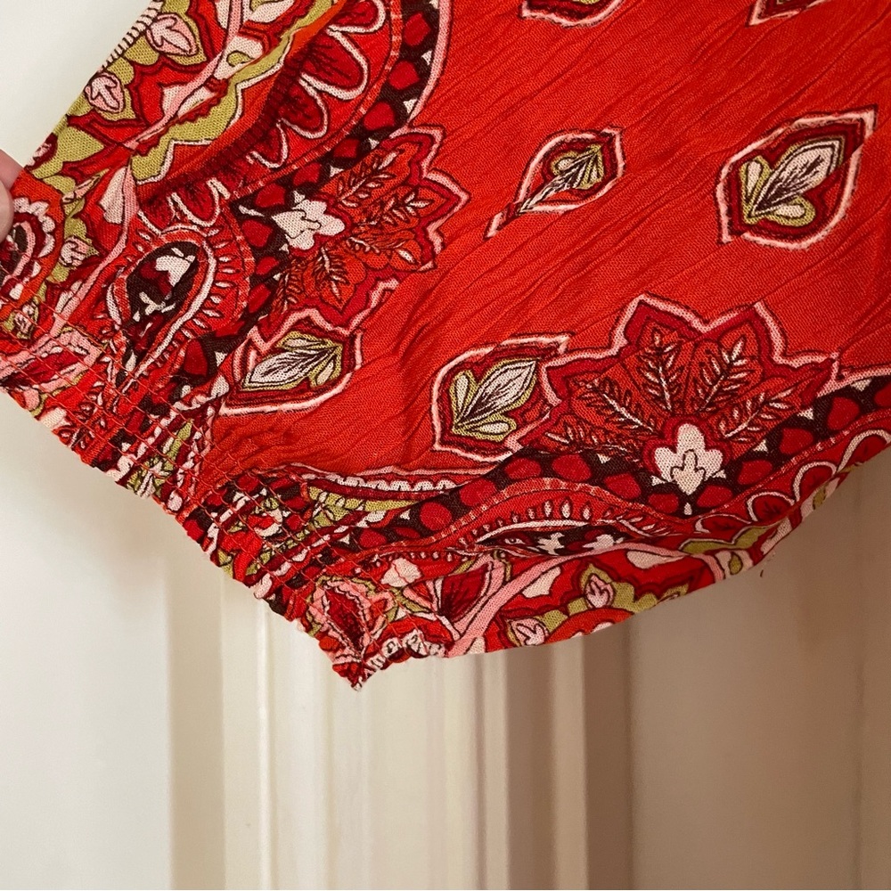 Joe Browns Orange Print Long Midi Dress - Embellished - Boho - Size 20 - NWT - Picture 5 of 6